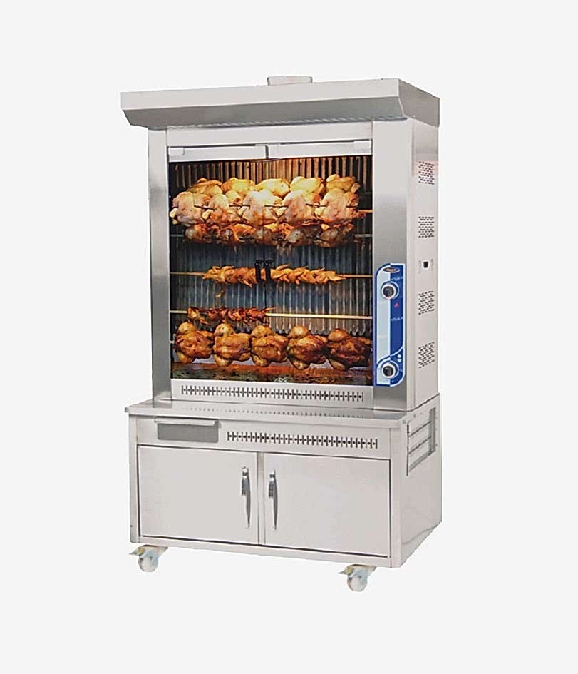 PI2/M014B Gazlı Dökümlü Piliç Çevirme Makinesi