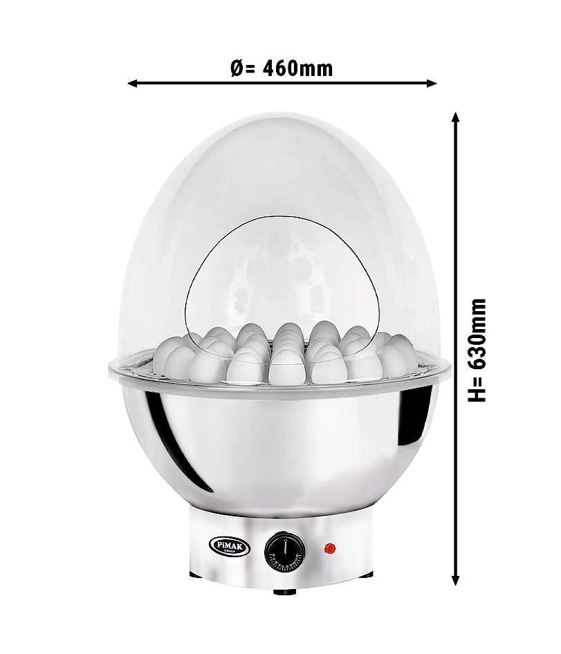 Büfe İçin Yumurta Isıtıcı Gri