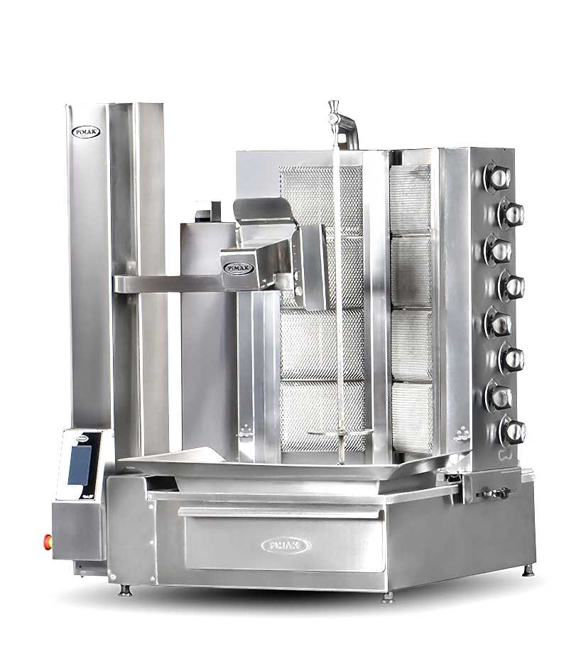 PDR120-G Gazlı Otomatik Döner Robotu