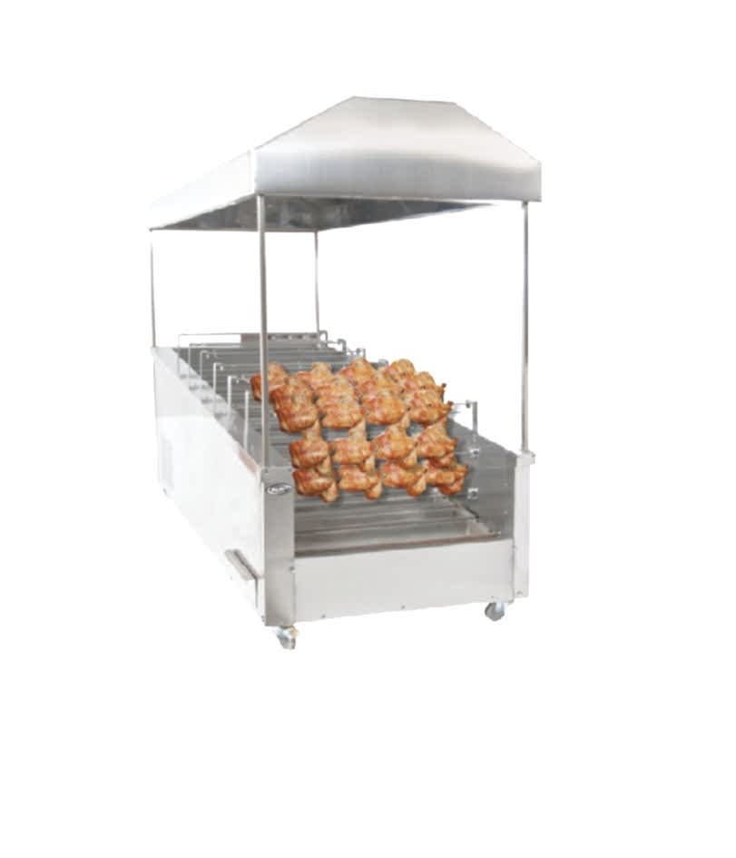 KM012-4 Kömürlü Yatay Tip Piliç Çevirme