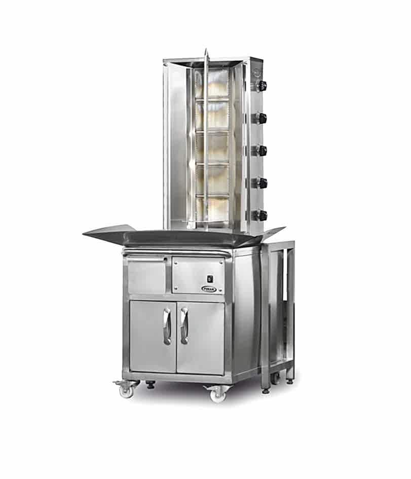 DO8/M077-X5 Arabalı Döner Makinası