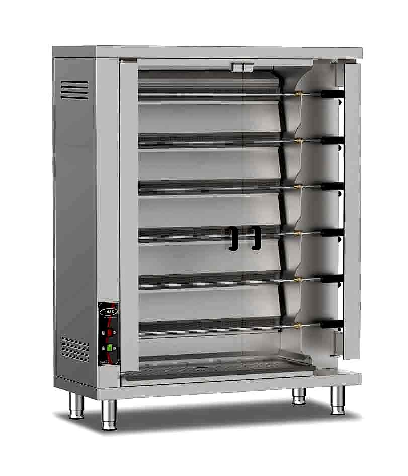 M006R Radyanlı Piliç Çevirme Makinesi