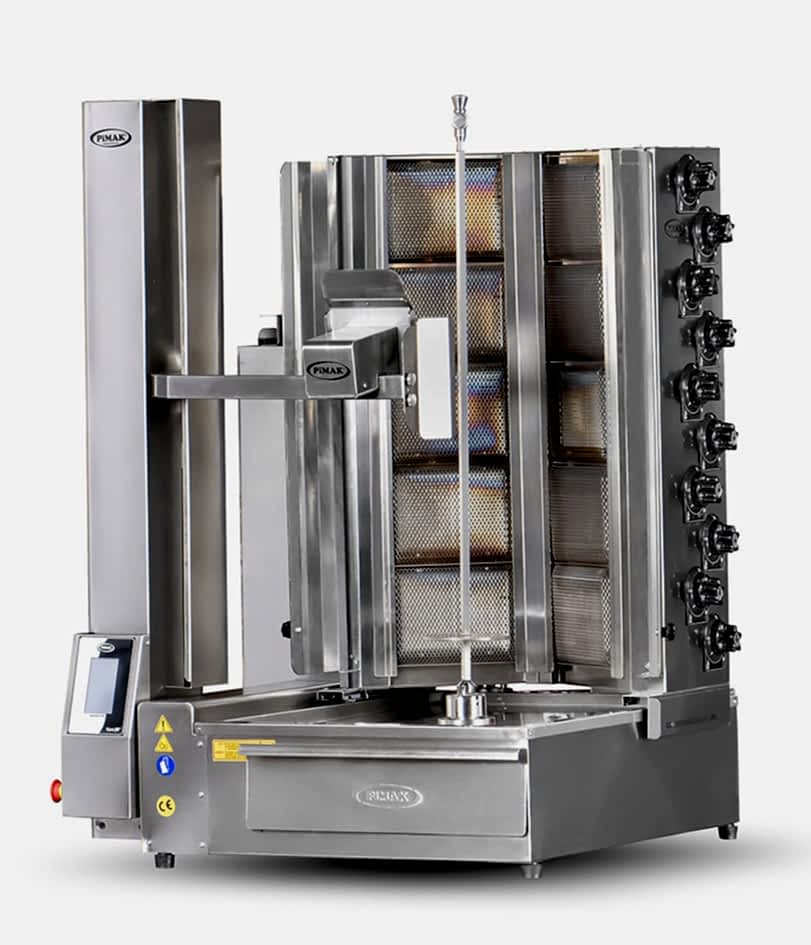 PDR150-G Gazlı Otomatik Döner Robotu