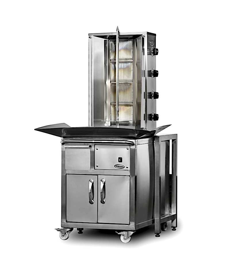 DO7/M077-X4 Arabalı Döner Makinası
