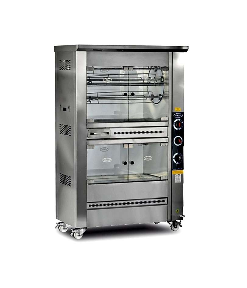 PI2/M008B Gazlı Tamburlu Dinlendirmeli Piliç Makinesi