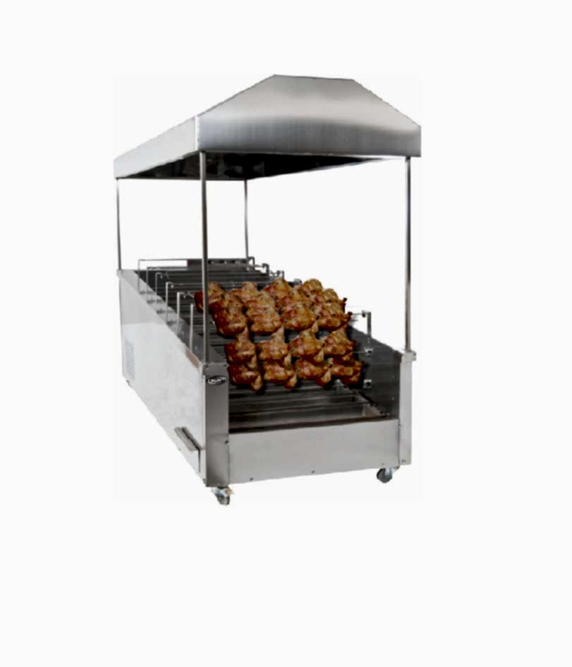 KM012-8 Kömürlü Yatay Tip Piliç Çevirme